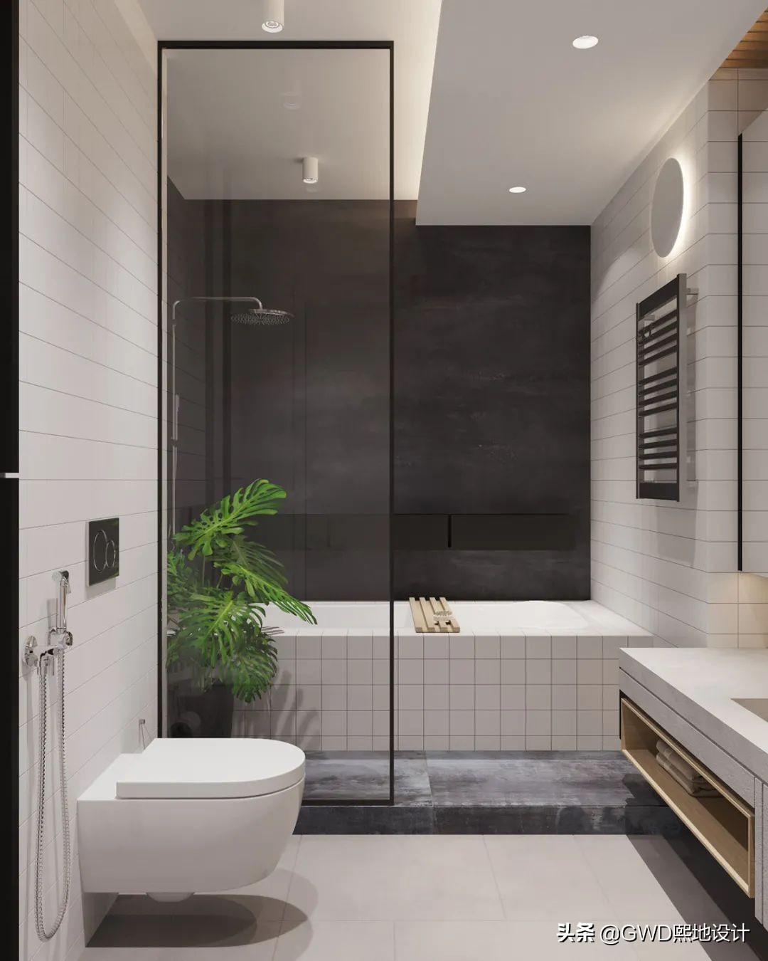 最美卫生间装修效果图,2021最火卫生间设计效果图