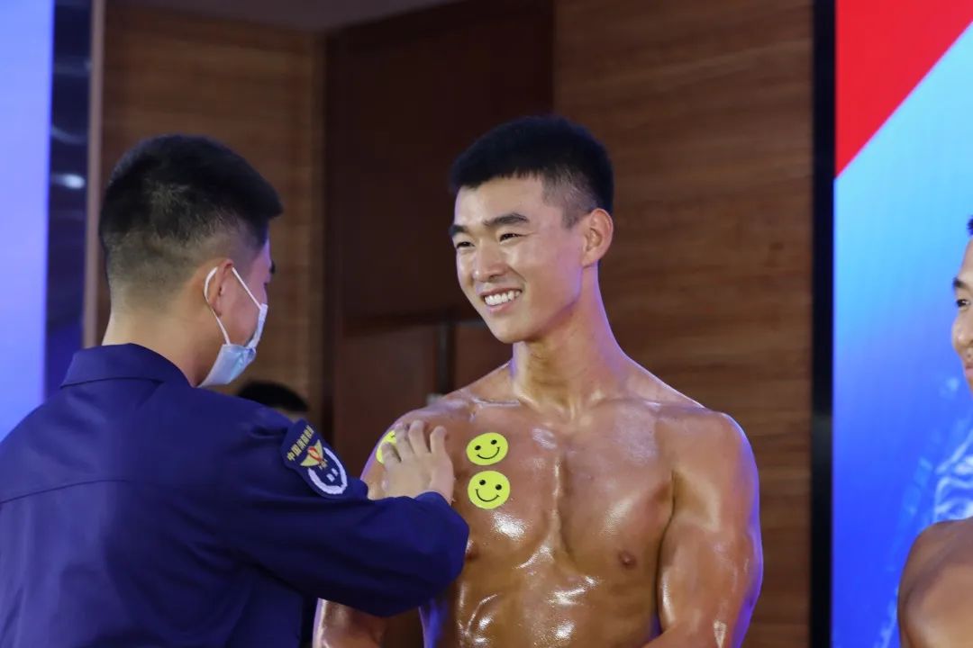 蓝巨人健身,消防健美大赛蓝焰英豪杯
