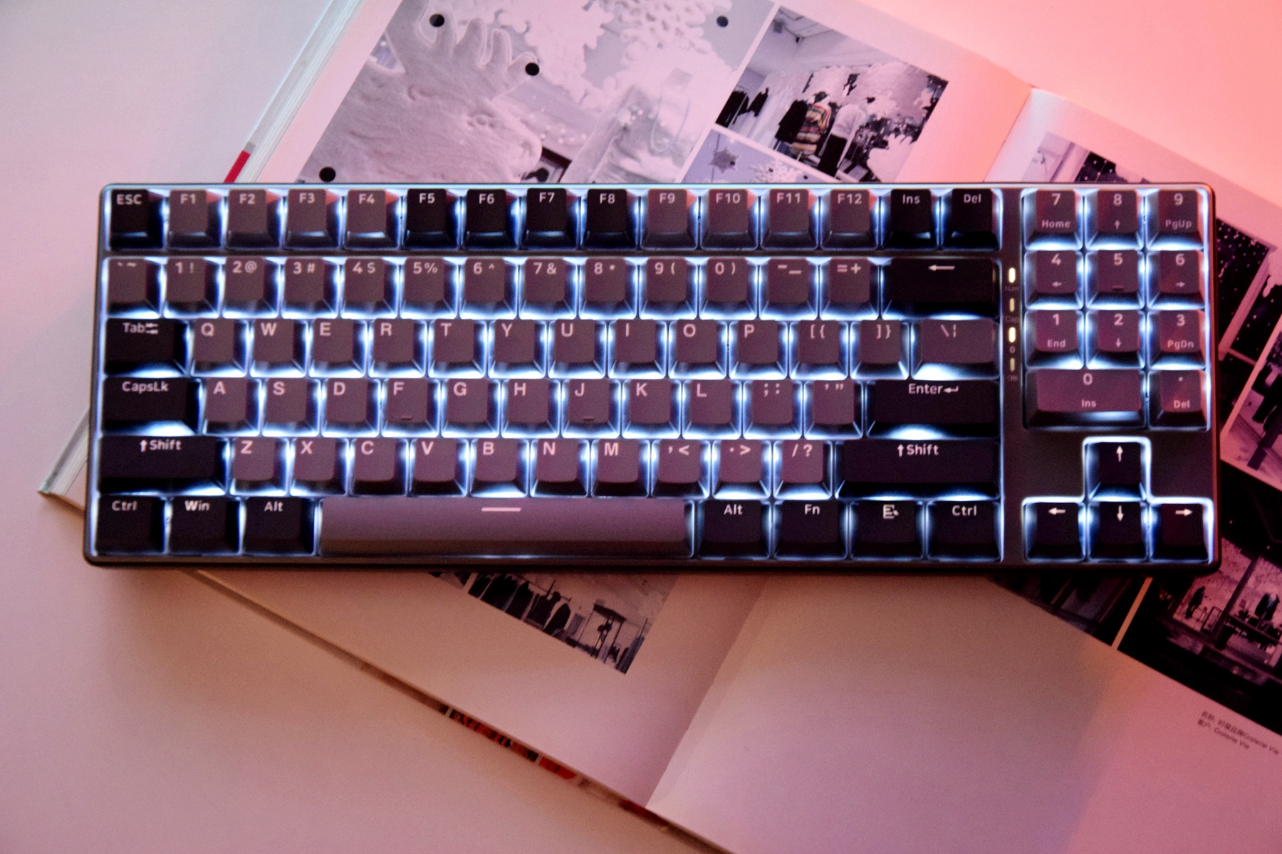 300以内的双模机械键盘98键,小键盘三模键盘推荐