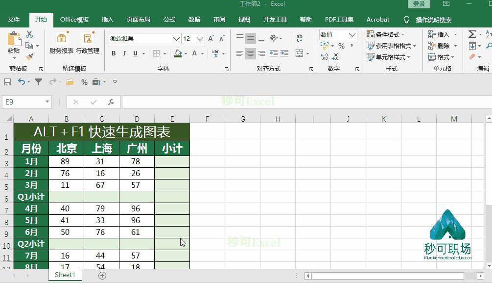 excel中alt+是什么快捷键,excel中的alt快捷键组合