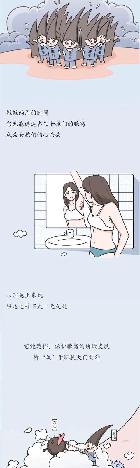 女生腋毛多原因,女生腋毛多是什么原因造成的