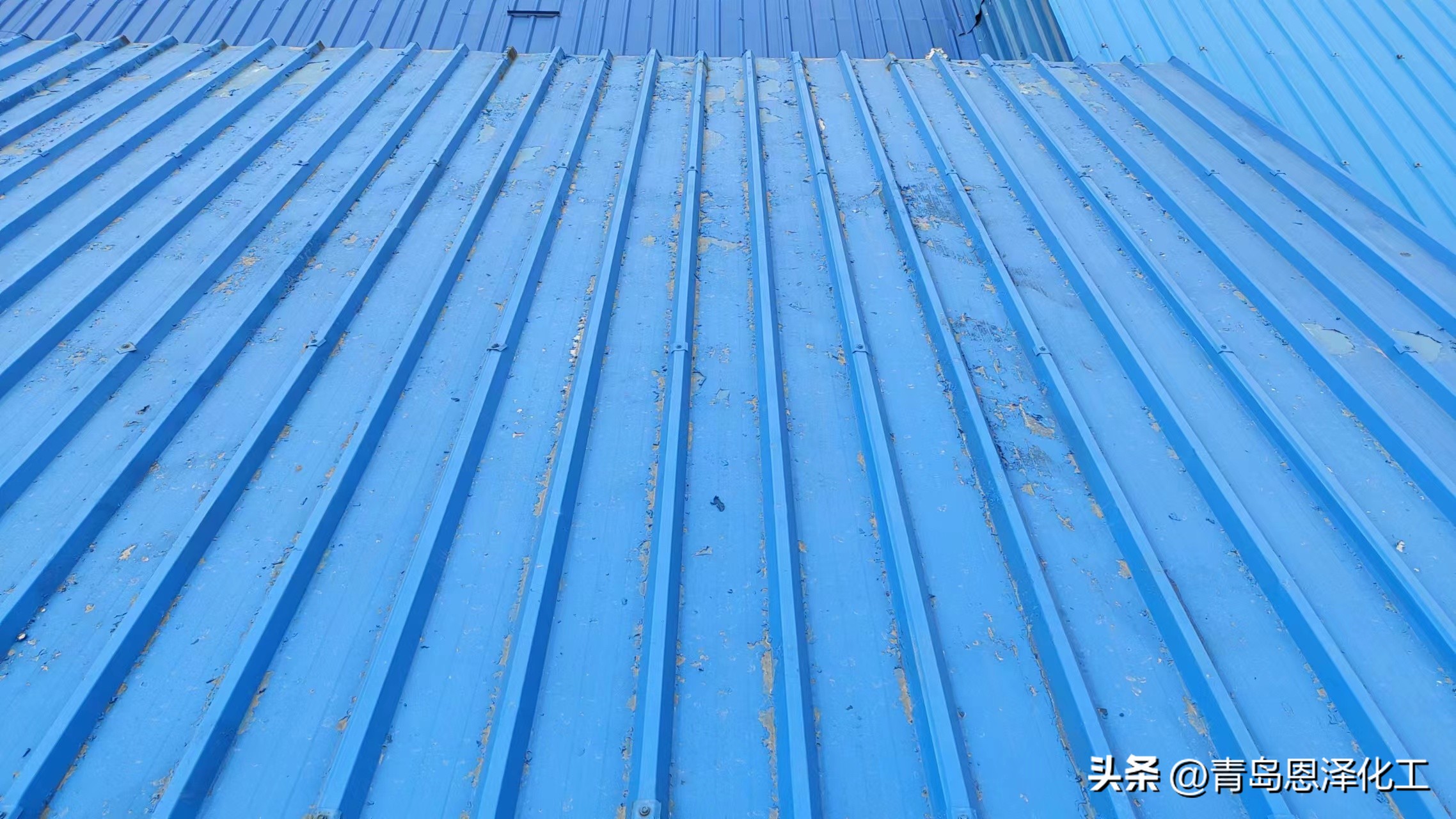 彩钢瓦翻新起皮用除锈剂,彩钢瓦掉漆需要喷漆吗