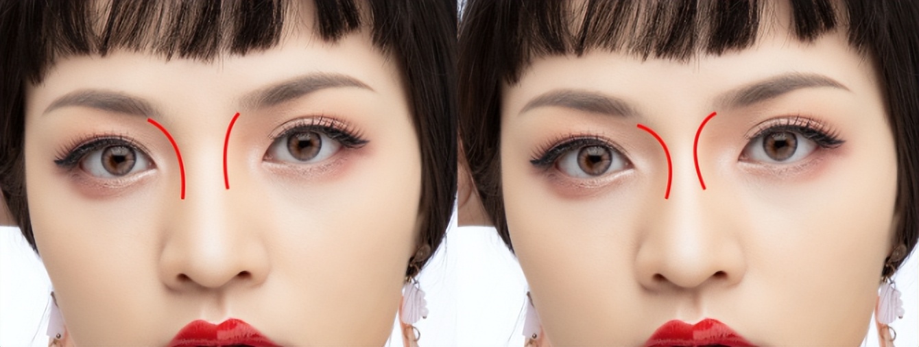 新手化妆教程初学者鼻子修容,化妆初学者教程日常妆修饰脸型