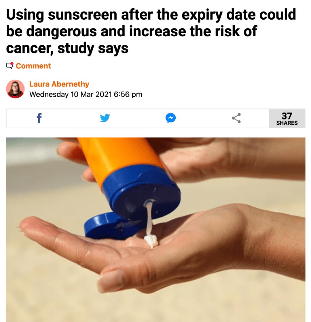 防晒被曝光,为什么防晒越涂越黑