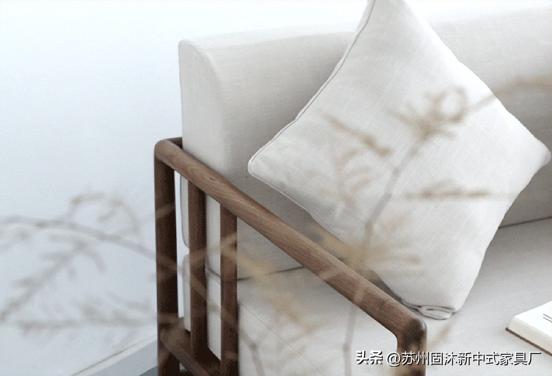 家具是原木风格治愈系小户型,原木家具现代简约风