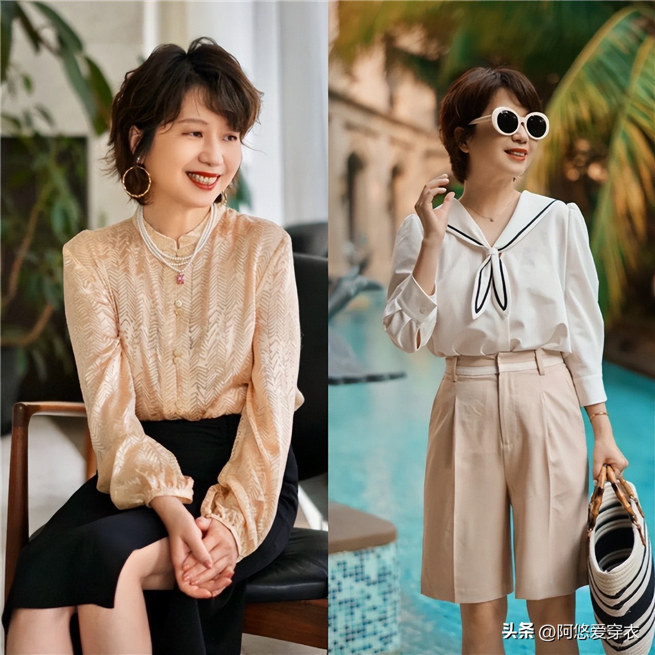 穿着奶奶衫随性又时髦,复古奶奶衫怎么穿最时髦