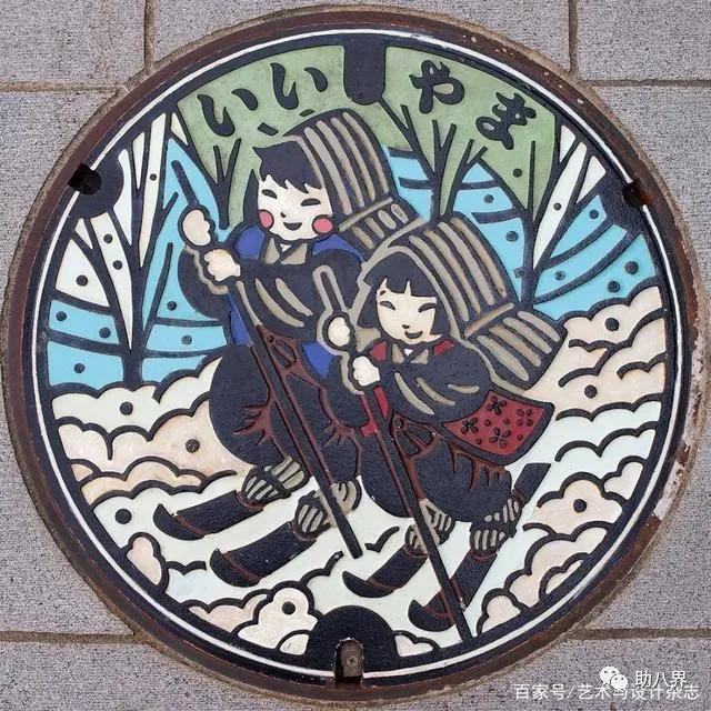 日本最惊人的井盖,真实的日本井盖
