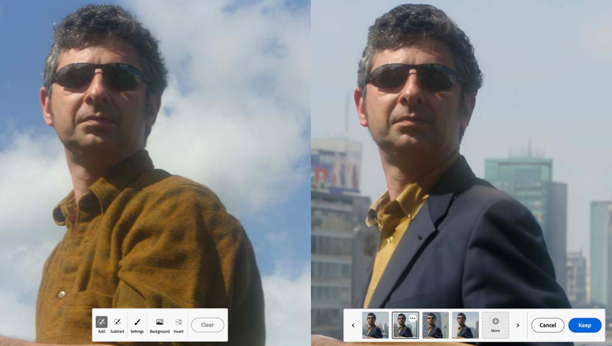 photoshopai创意填充演示,使用adobeai软件编辑图片文字