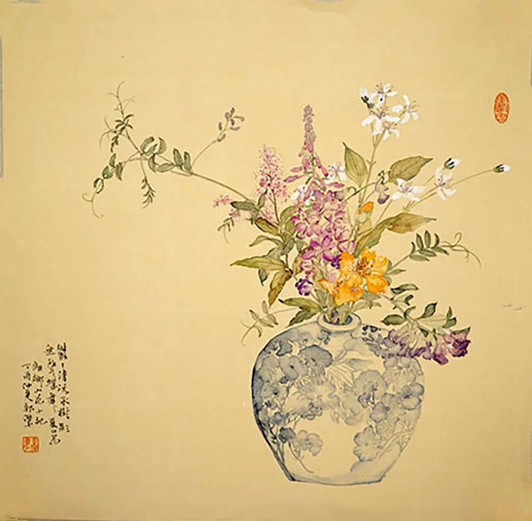 没骨花卉创作,没骨花卉是什么