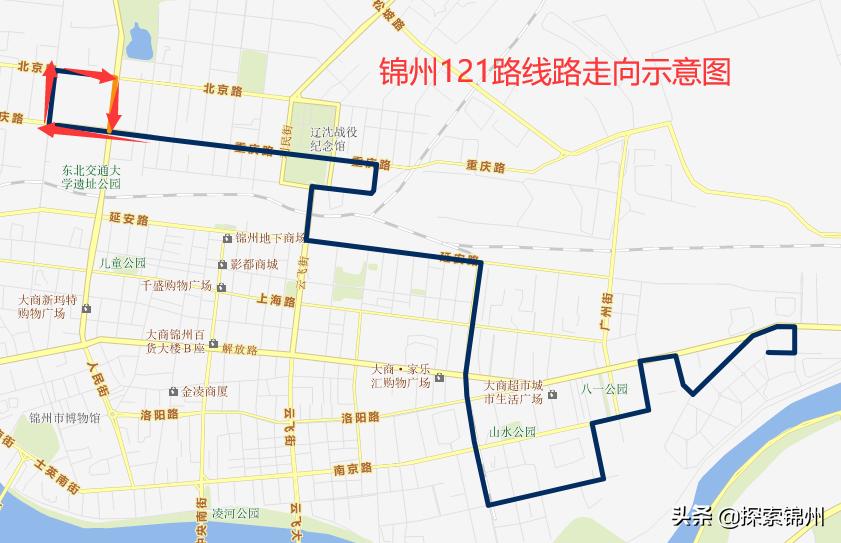 锦州2017年公交车线路一览表,2020锦州最全公交线路图