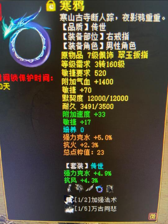 大话西游2：百万伤害喷射战士！转鬼穿雨衣都被秀一脸