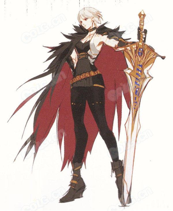 DNF：飒爽英姿，女鬼剑隐藏画稿鉴赏