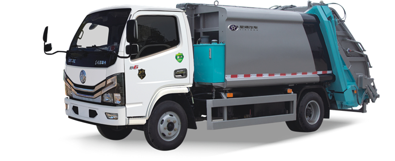 后装压缩式垃圾车规格型号,8方压缩垃圾分类车