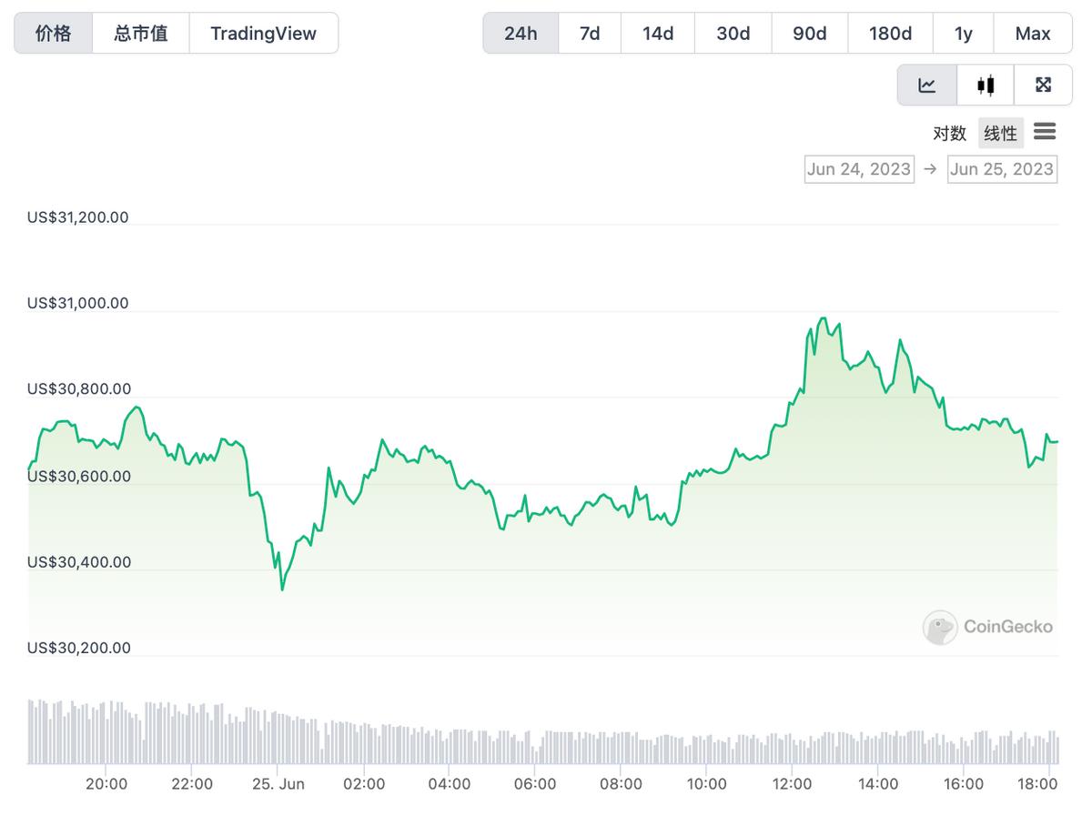 *币特比**“站”上30000美元关口,仍难掩风险