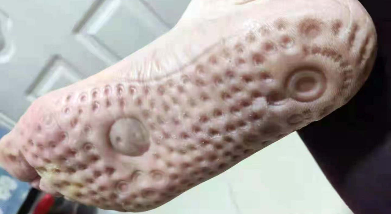 精油按摩养生袜,足疗袜真的有用吗