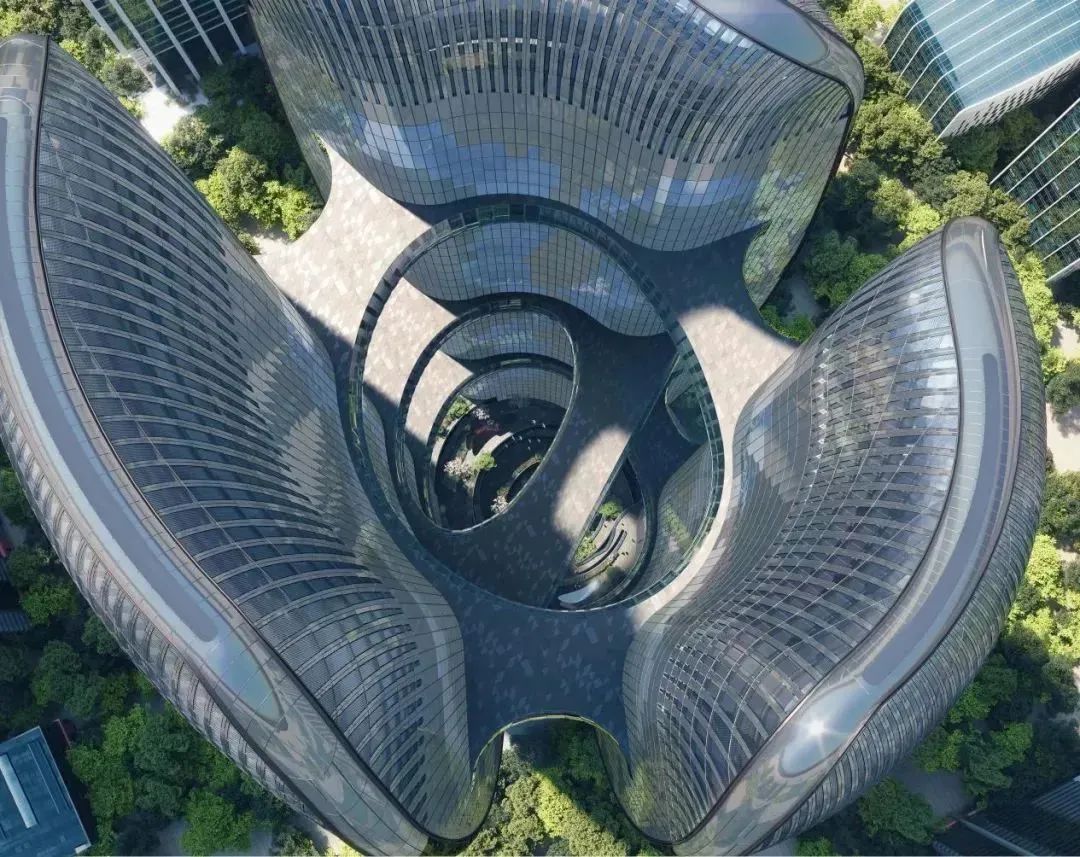 扎哈事务所的公寓,武汉泰康金融中心扎哈