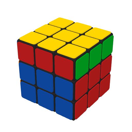 魔方转动字母示意图,三阶魔方公式字母的意思