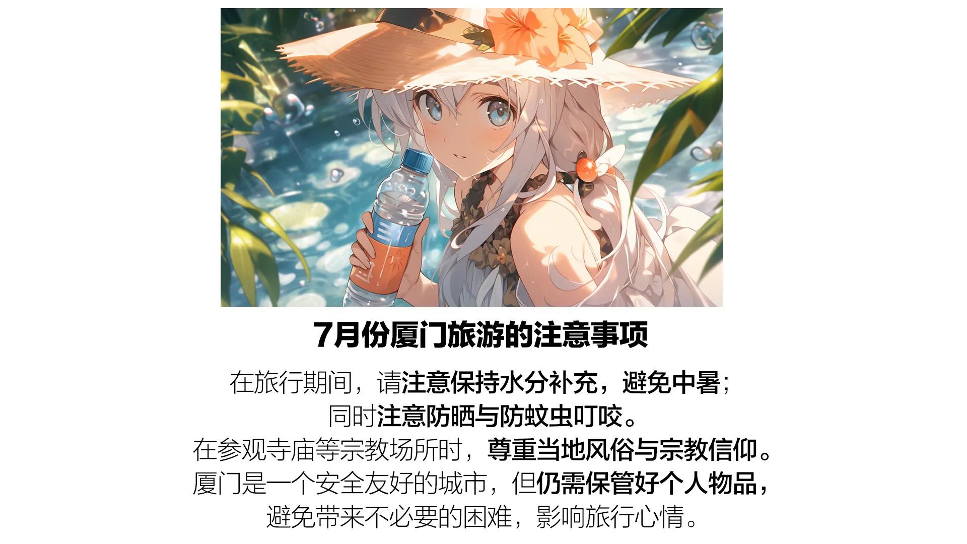 七月厦门旅游推荐路线,八月厦门旅行攻略大全