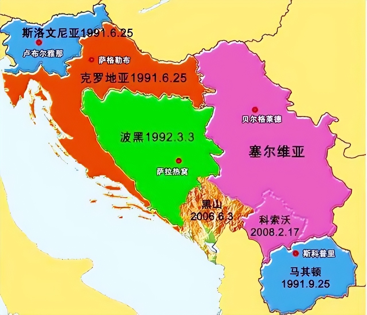 1992年南斯拉夫解体,南斯拉夫解体后塞尔维亚军事遗产