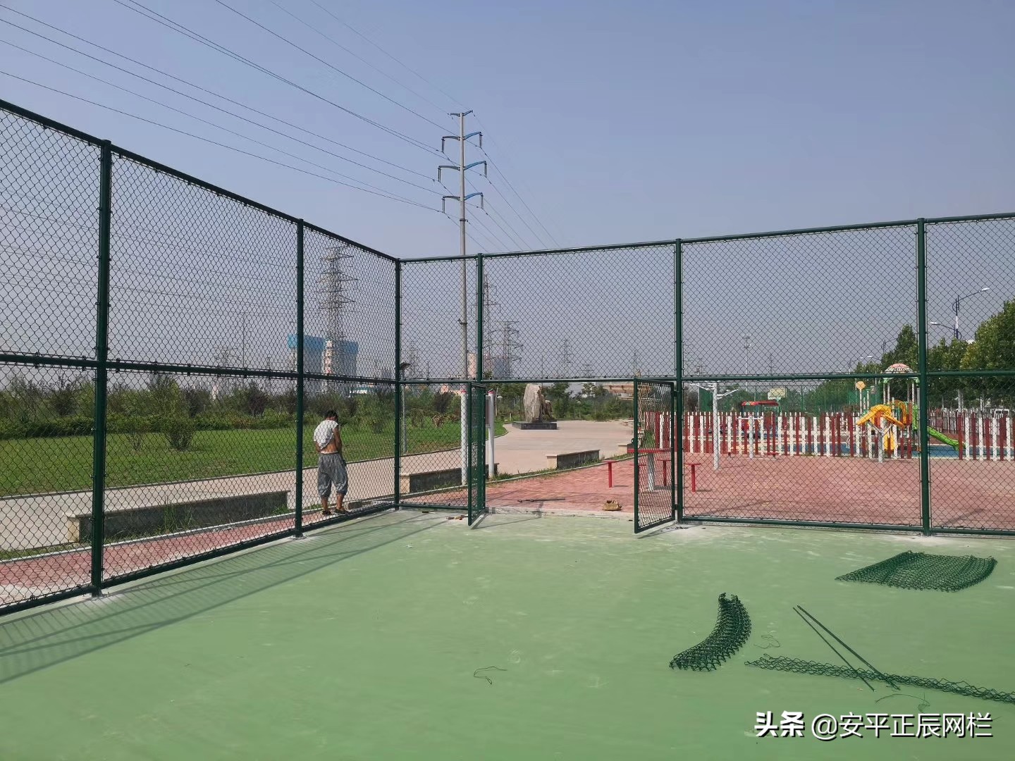 篮球场专用围网,篮球场专用围网图