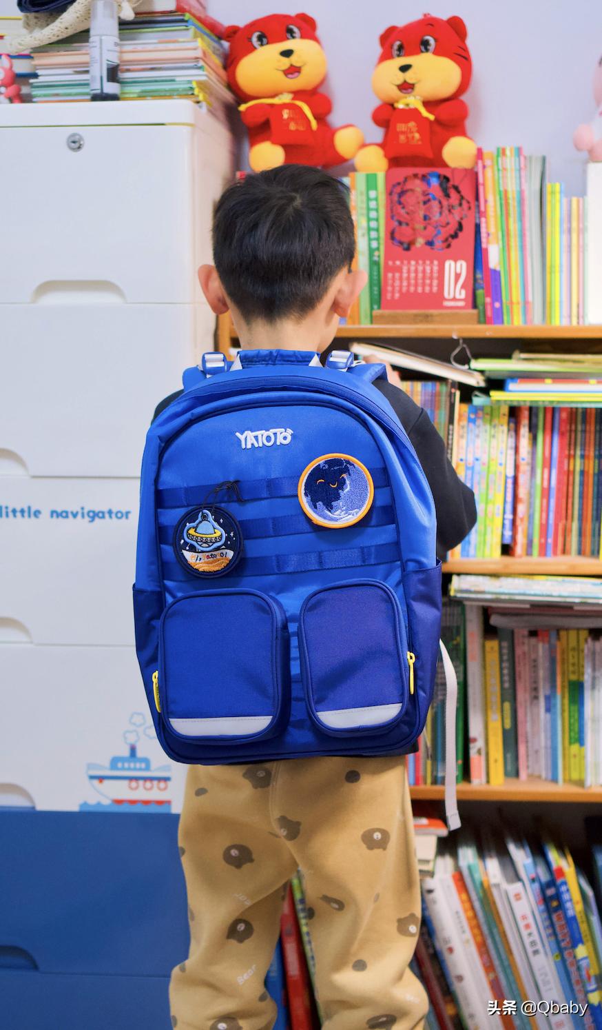 小众品牌儿童减负护脊书包,小学生防水和护脊减重书包推荐