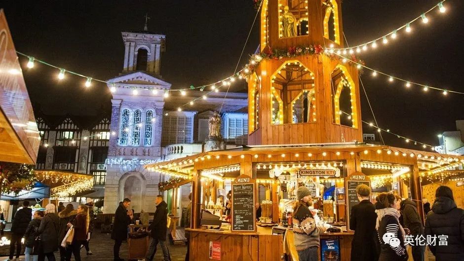 在英国圣诞节一定要打卡的地方,圣诞市集英国