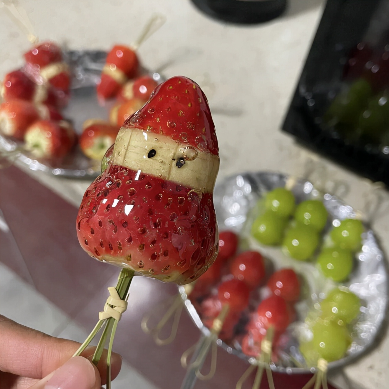 mini网红糖葫芦西安,迷你糖葫芦图片大全