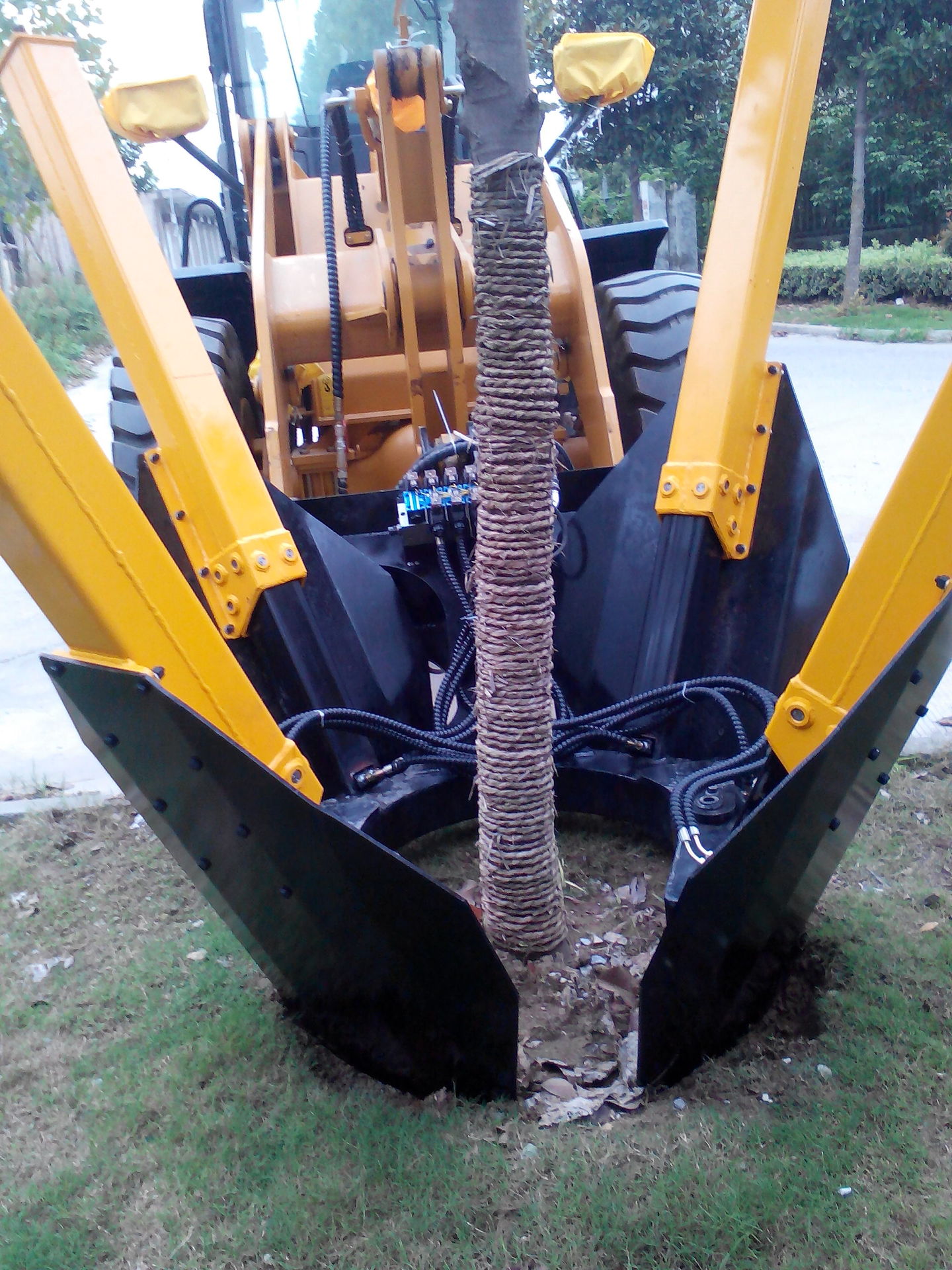 移树机的使用,移树机怎么使用