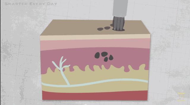 清洗纹身一二次对比,洗纹身知识