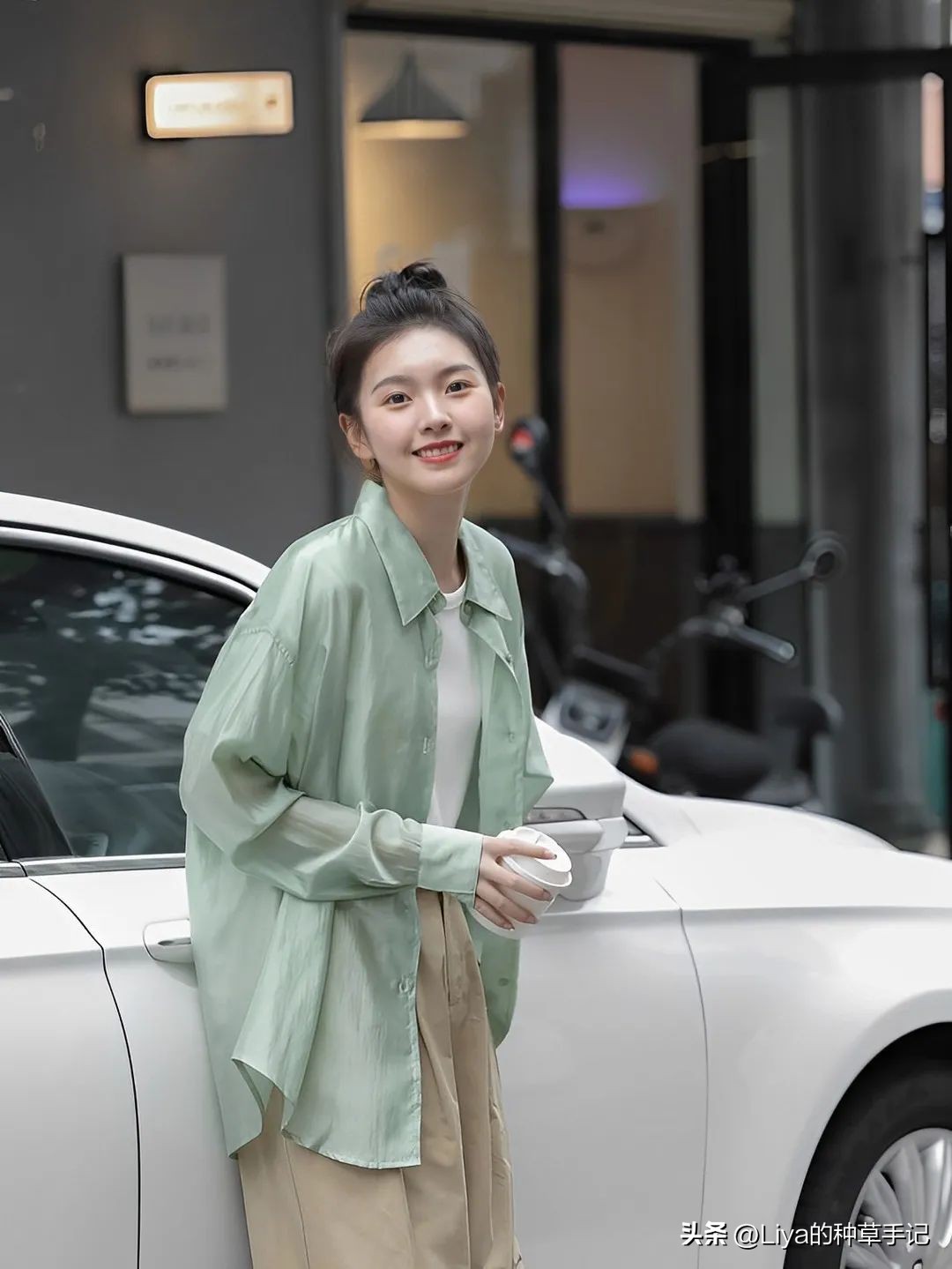 153cm的“衬衫狂魔”，一刷就被吸引住了