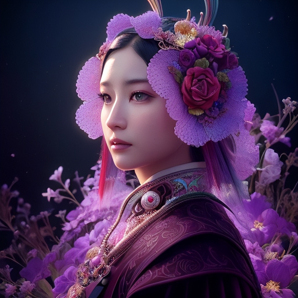 五彩的心创意美术,那些惊艳的ai绘画