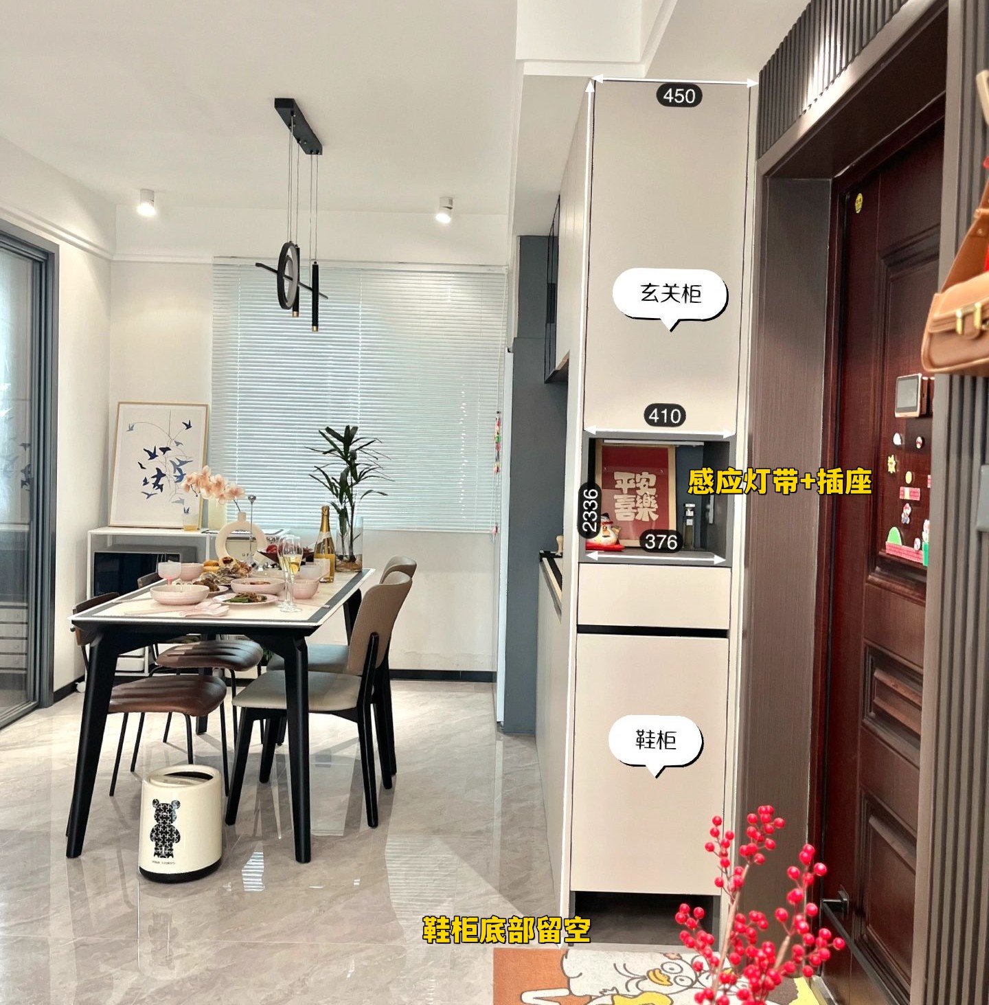 浴室柱子与墙之间收纳设计,定制衣柜空间超强收纳设计