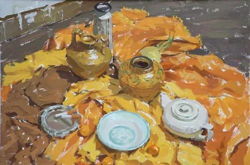 前辈绘画,绘画色彩美学深度解析