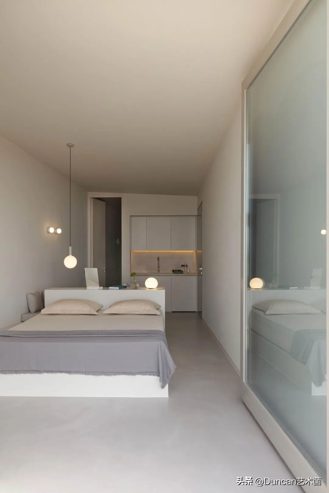 希腊KapsimalisArchitects①打造蓝白极简主义的童话世界！