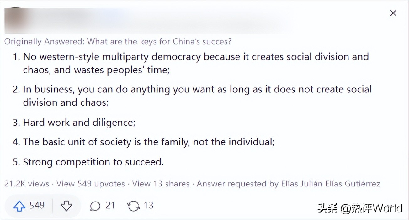 美版知乎上为什么中国话题最多,国外网友评论中国知乎