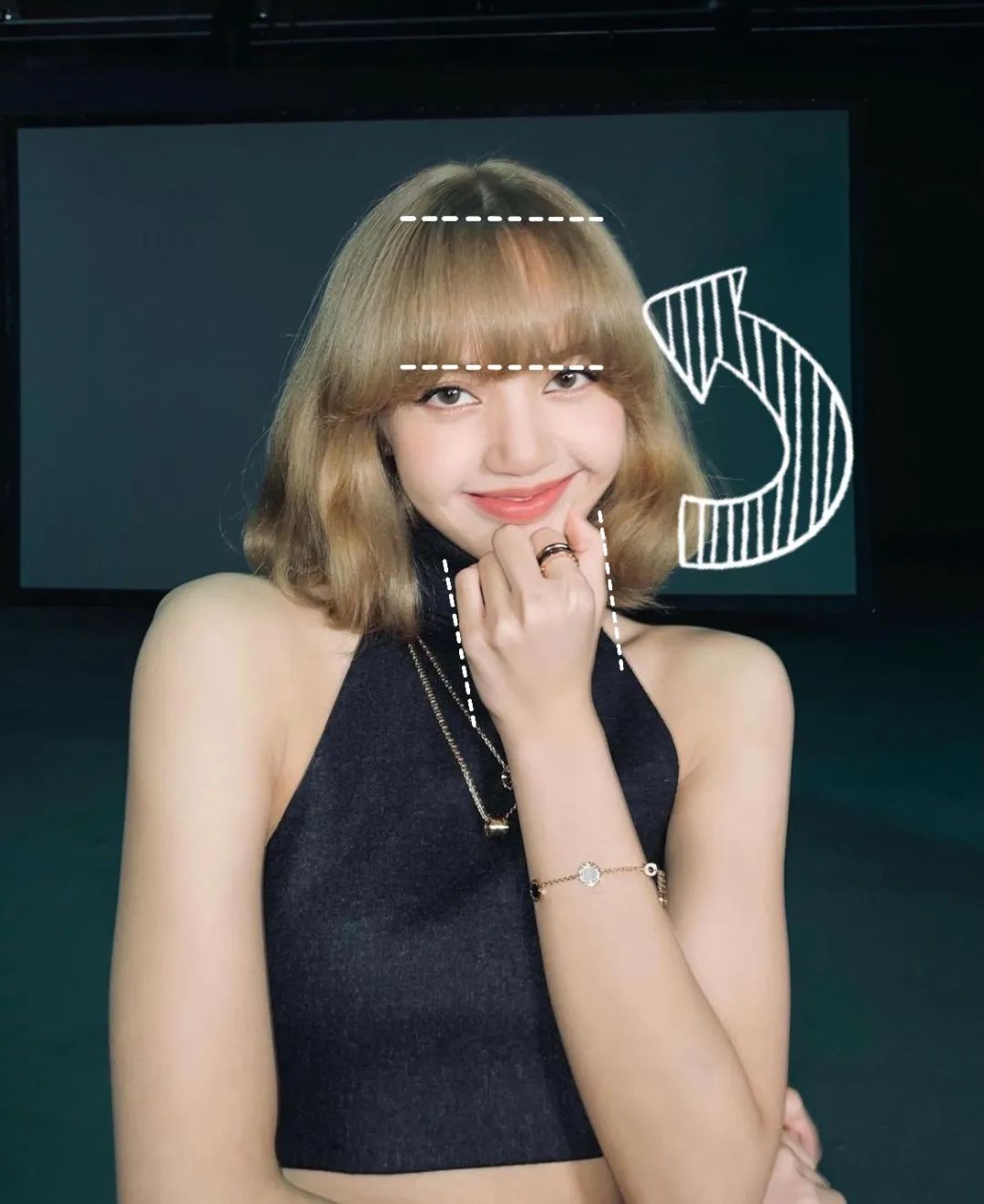 2021减龄最火发型齐刘海,减龄短发18岁