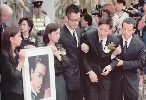 张国荣与唐鹤德最后一次公开露面,19年后再看张继科