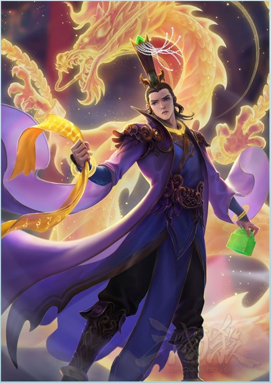 三国杀十周年刘协皮肤困龙欲出,三国杀刘协困龙犹斗特效