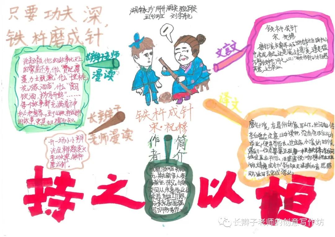 7年级上册古诗思维导图带画,古诗文鉴赏答题模板思维导图