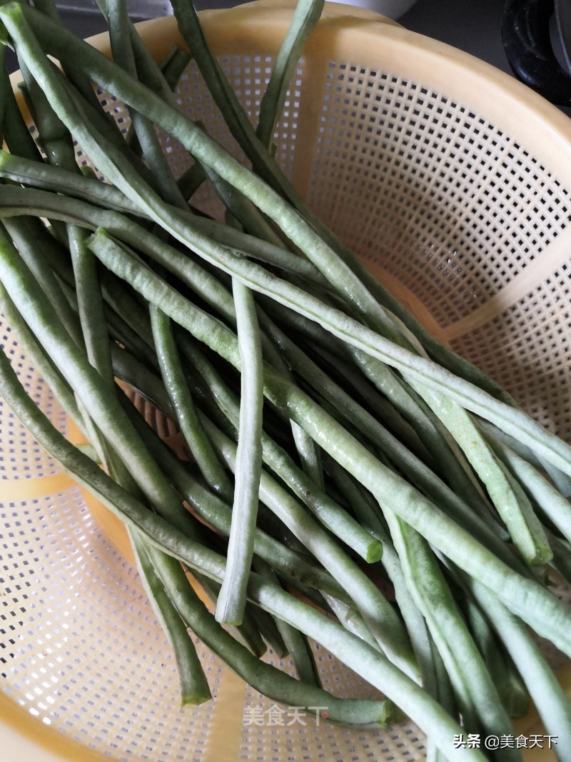 豇豆怎样做既可以当饭又可以当菜,家常豇豆的做法配什么更好吃