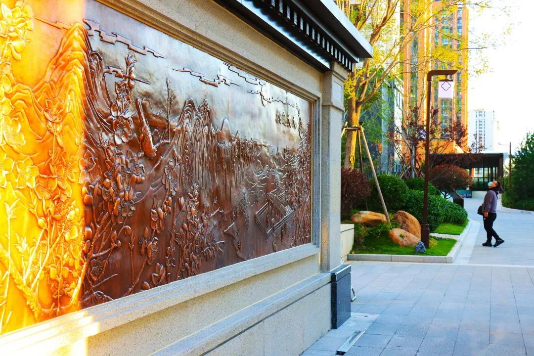 「园臻®作品」廊坊俪景嘉园“桃夭”主题景观之营造