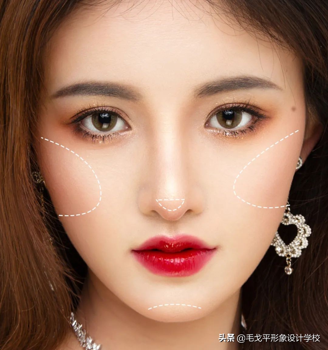 换头化妆教程方圆脸,换头化妆术怎么学