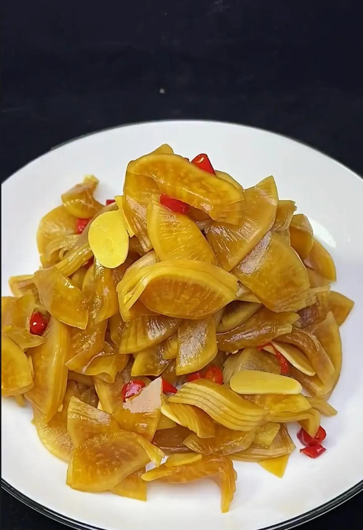 饭店的腌萝卜为啥入味又爽脆呢？秘诀全在这里，在家也可以做出来