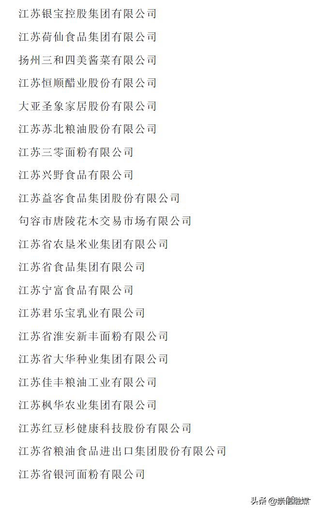 2023年农业产业化龙头企业名单,农业产业化国家重点龙头企业