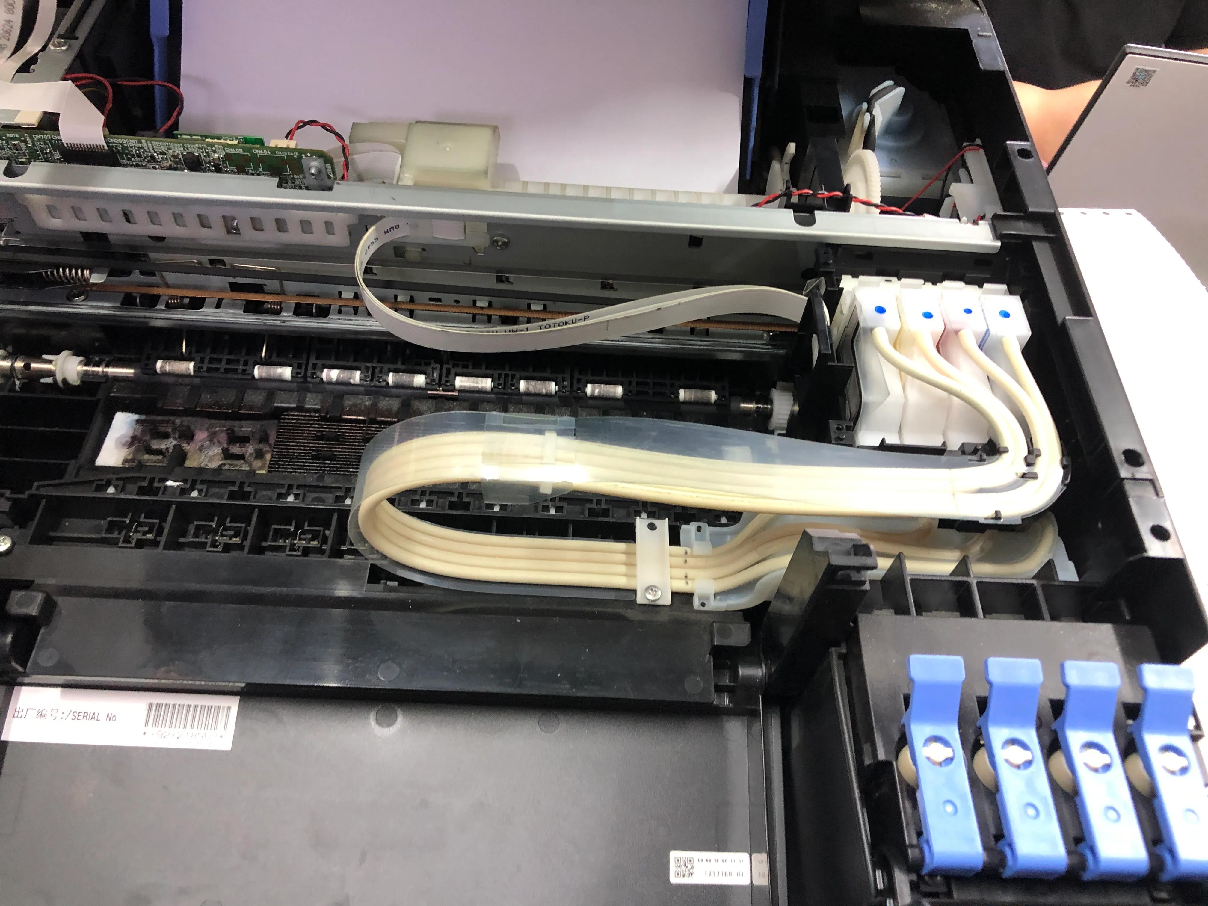 爱普生l3153墨水缺纸张灯闪烁,爱普生l3158打印不了彩色什么原因