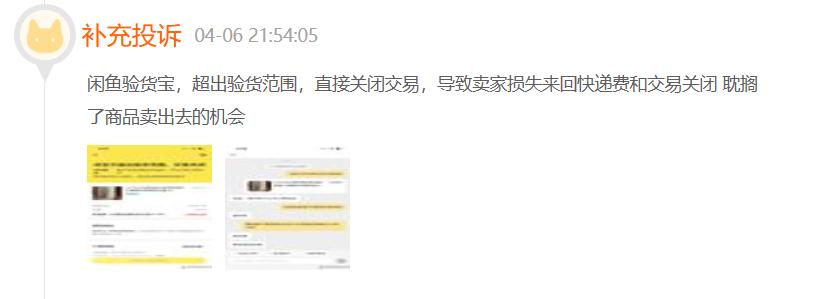 闲鱼验货宝不合格钱谁出,闲鱼验货宝和卖家说的不一致