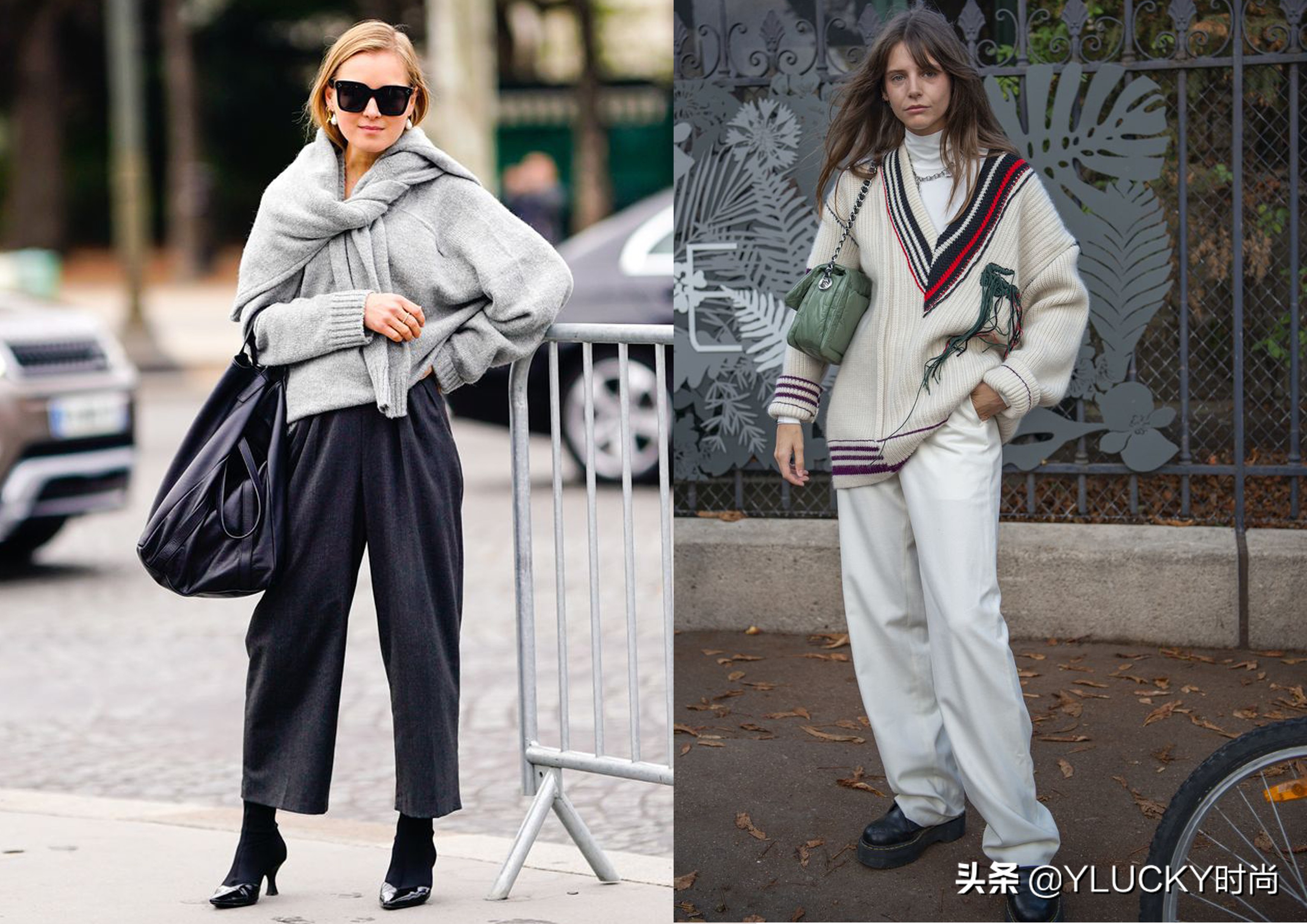 2020年春季针织开衫毛衣搭配,今年流行的毛衣款式和穿搭