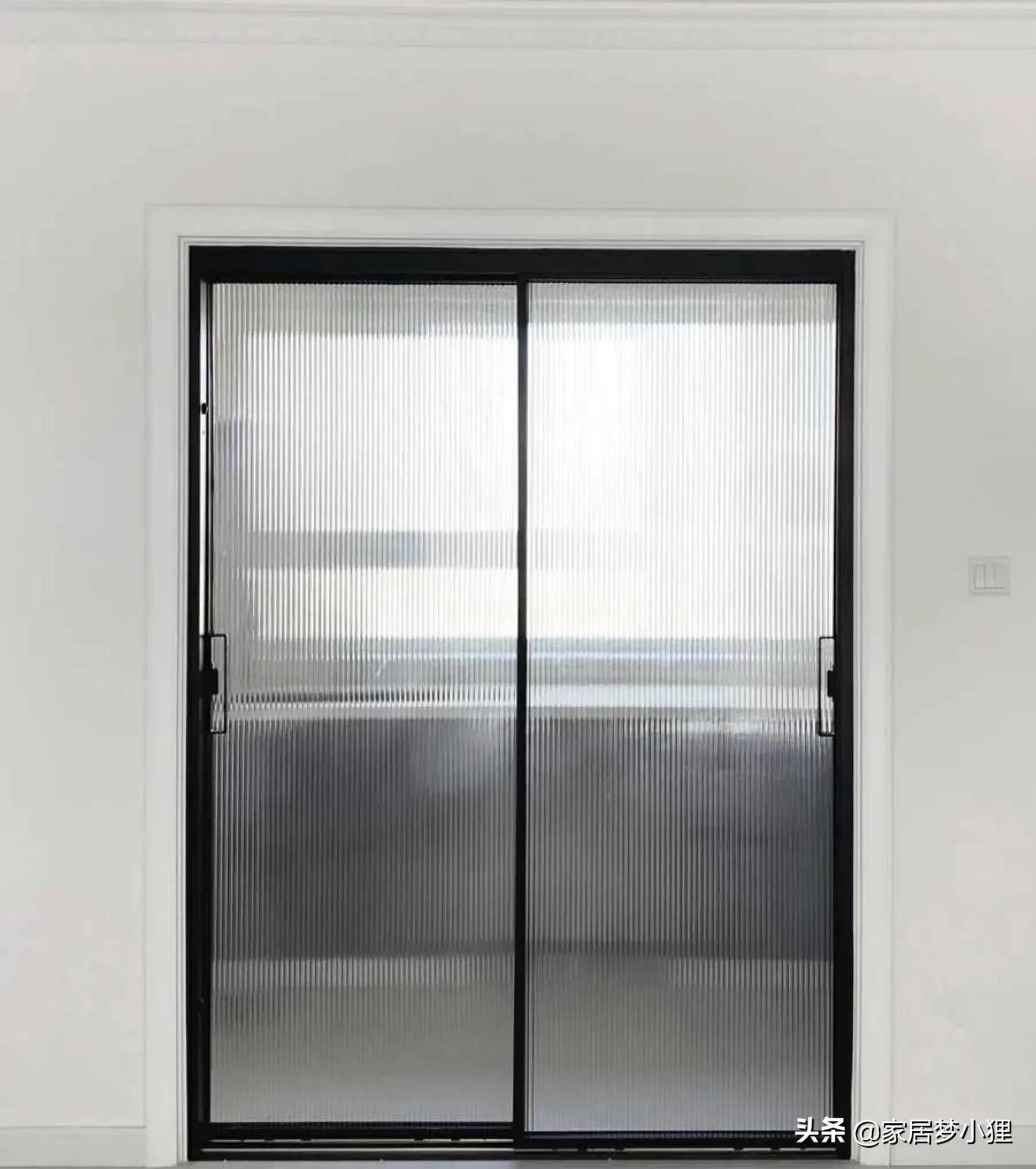 厨房推拉门小窍门图,厨房推拉门讲究推左右吗