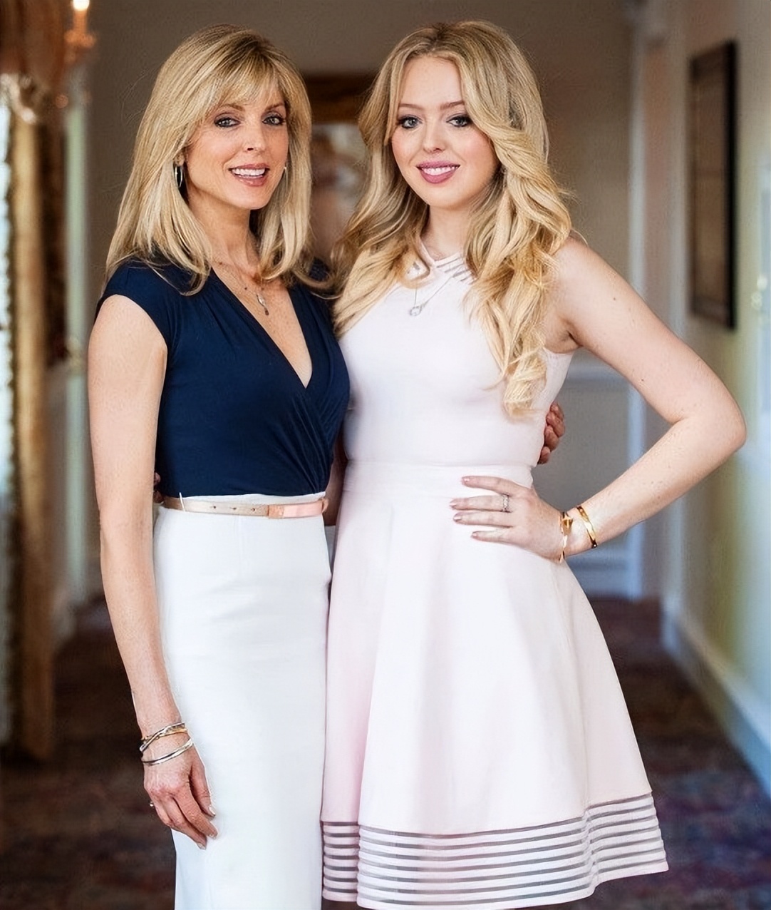 蒂芙尼特朗普和巴伦,伊万卡蒂芙尼近期照片