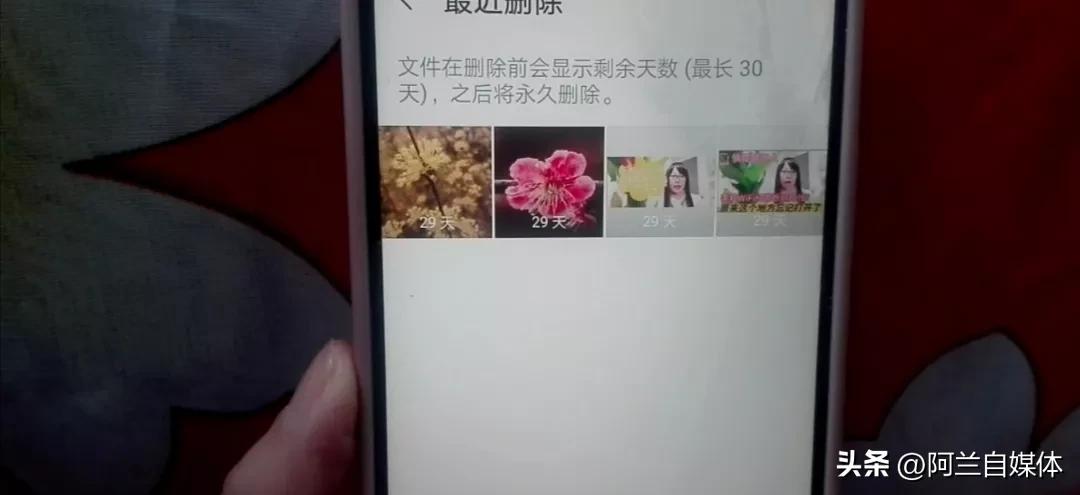 原来删除的相册在哪里找出来,原来手机里的照片被删除